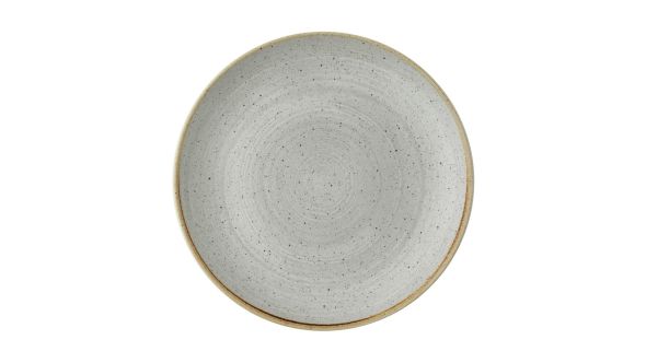 Churchill Stonecast Raw Evolve Coupe Plates Grey 260mm (12 Pack) SRGYEV101