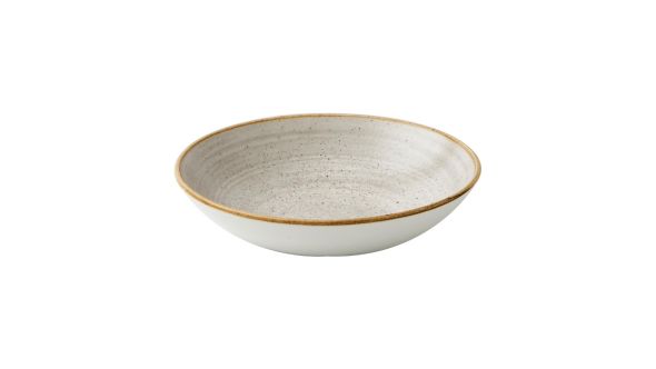 Churchill Stonecast Raw Coupe Bowls Grey 184mm (12 Pack) SRGYEVB71