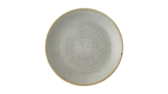 Churchill Stonecast Raw Evolve Coupe Plates Grey 165mm (12 Pack) SRGYEVP61