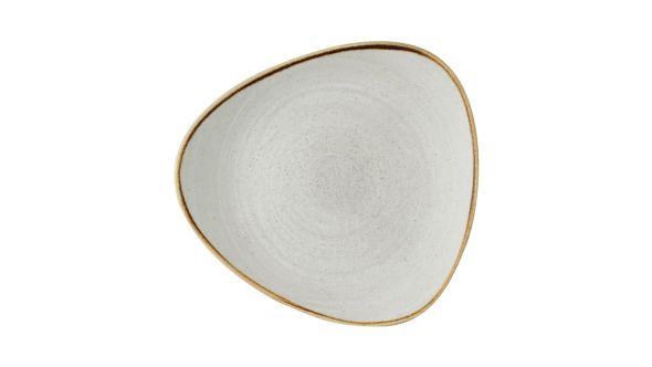 Churchill Stonecast Raw Lotus Plates Grey 228mm (12 Pack) SRGYTR9 1
