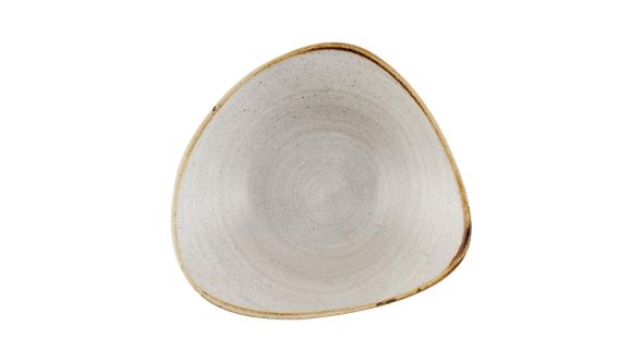 Churchill Stonecast Raw Lotus Bowls Grey 178mm (12 Pack) SRGYTRB71
