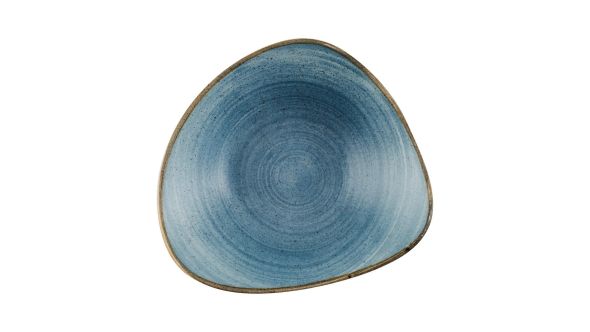 Churchill Stonecast Raw Lotus Bowls Teal 178mm (12 Pack) SRBETRB71