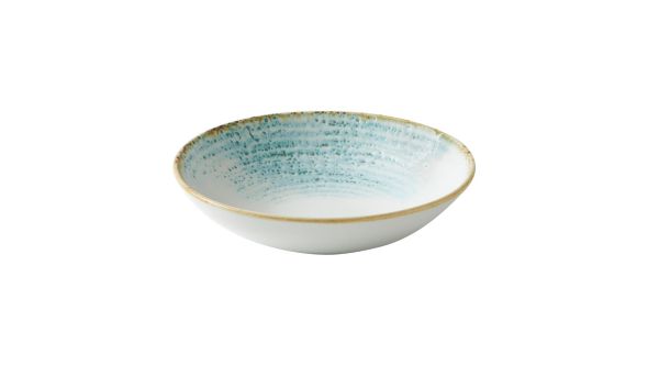 Churchill Homespun Accents Coupe Bowls Aquamarine 182mm (12 Pack) HAAMEVB71