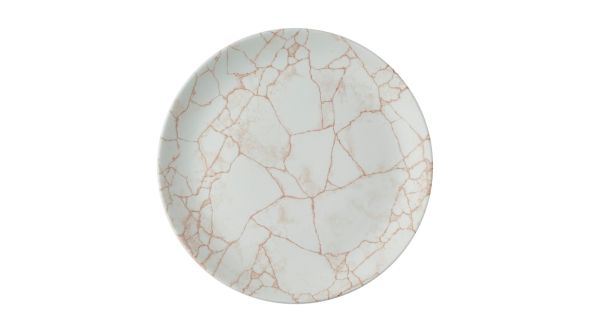 Churchill Studio Prints Kintsugi Evolve Coupe Plates Coral 285mm (12 Pack) KTAMEV111