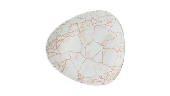 Churchill Studio Prints Kintsugi Lotus Plates Coral 178mm (12 Pack) KTAMTR7 1
