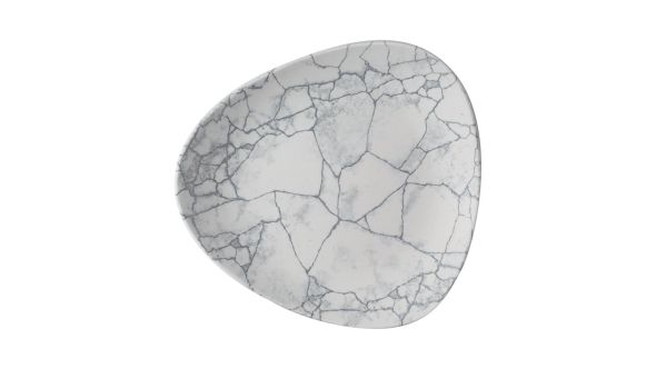 Churchill Studio Prints Kintsugi Pearl Grey Lotus Plates 254mm (12 Pack) KTPGTR101