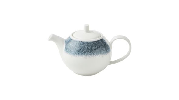 Churchill Raku Beverage Pots Blue 15oz (4 Pack) RKTBSB151