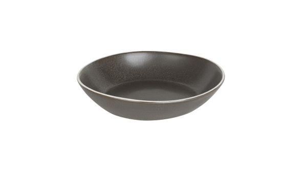 Olympia Chia Coupe Bowls Charcoal 220mm (4 Pack) VTCX958