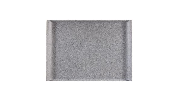 Churchill Melamine GN 1/1 Rectangular Trays Granite 530mm (2 Pack) ZPL MRG31