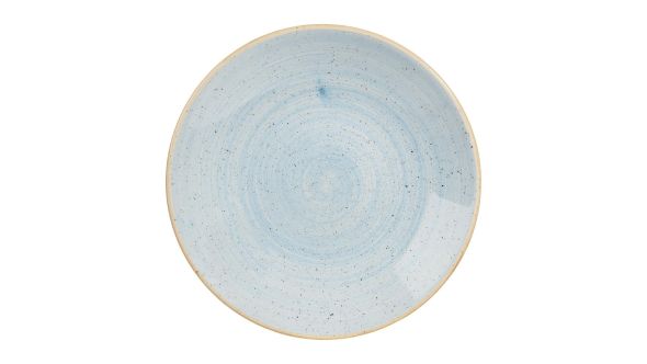 Churchill Stonecast Deep Coupe Plates Duck Egg Blue 225mm (12 Pack) SDESPD221