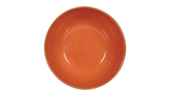 Churchill Stonecast Noodle Bowls Orange 37.8oz 183mm (6 Pack) SSOSNDBL1