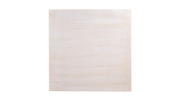 Bolero Pre-drilled Square Table Top Vintage White 700mm CY951