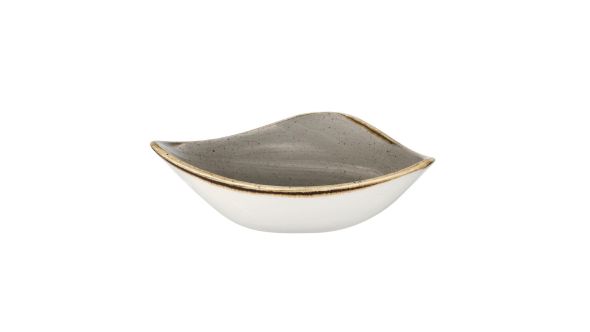 Churchill Stonecast Triangle Bowls Grey 153mm (12 Pack) SPGSTRB61