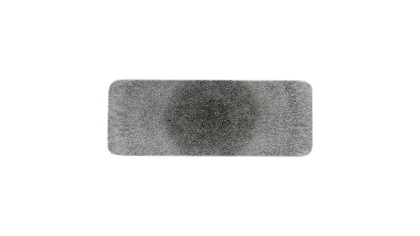 Churchill Raku Rectangular Tiles Quartz Black 140 x 376mm (4 Pack) RKBQRST 1