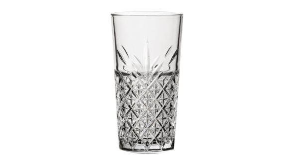 Utopia Timeless Vintage Stackable Hi Ball Glasses 450ml (12 Pack) P520055-00000-B06012