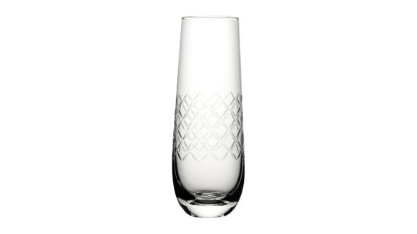 Utopia Raffles Diamond Champagne Glasses 300ml (6 Pack) R90716-000000-B01006
