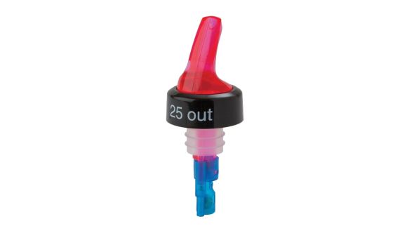 Beaumont Red Quick Shot 3-Ball Pourer 25ml (12 Pack) 3030