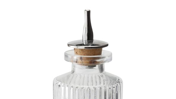 Beaumont Metal Spout for Bitters Bottle Silver 3059