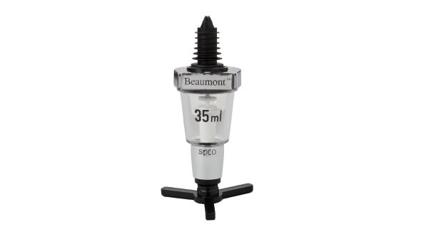 Beaumont Chrome Solo Spirit Measure 35ml 3074