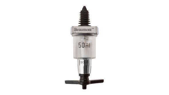 Beaumont Chrome Solo Measure 50ml 3099BM