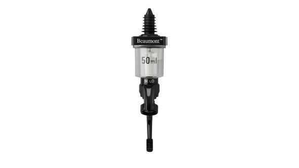 Beaumont Black Solo Professional Measure 50ml 3104P