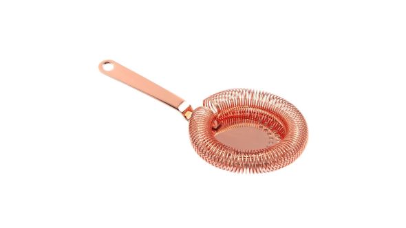 Beaumont Mezclar Throwing Strainer Copper Plated 3362