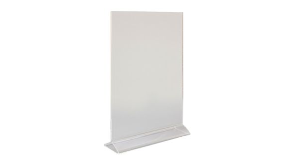 Beaumont Perspex Menu Holder Vertical A4 3425