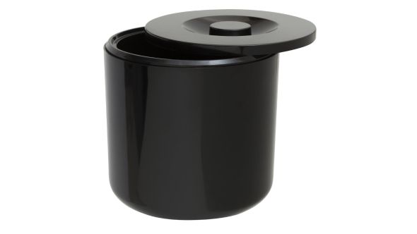 Beaumont Insulated Round Ice Bucket Black 3502