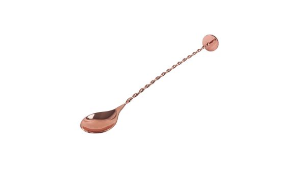 Beaumont Copper plated spoon with masher 3579