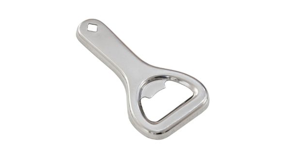 Beaumont Small Stainless Steel Hand Held Bottle Opener (10 Pack) 3584P