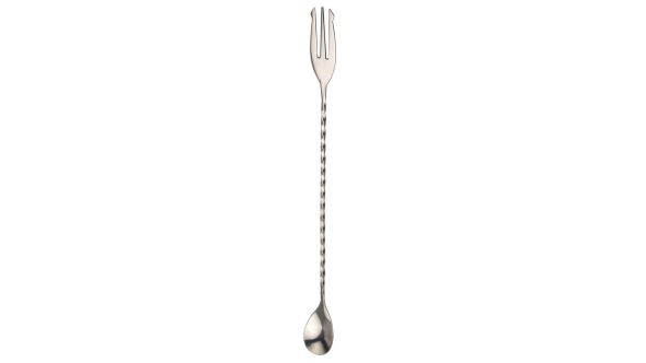 Beaumont Mezclar Cocktail Spoon With Fork 3665