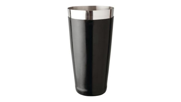 Beaumont Boston Can Vinyl Coated Black 828ml 3672
