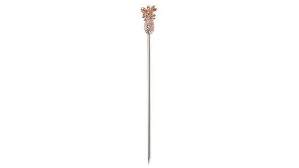 Beaumont Pineapple Garnish Pick Copper Plated (Pack of 10) 3733