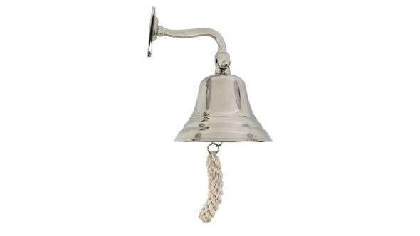 Beaumont Nickel Plated Last Orders Bell 3740NI