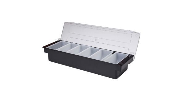Beaumont 6 Compartment Condiment Holder Black 3766