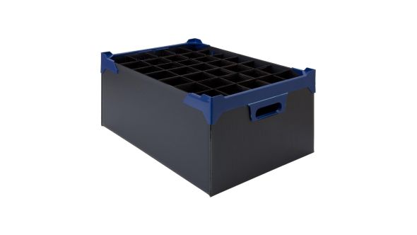 Beaumont Flute Glass Carry Box 500x345x200mm (5 Pack) 3903