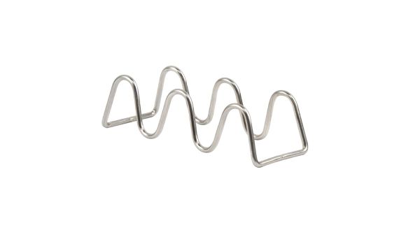 Beaumont Stainless Steel Wire 2-3 Taco Holder 3968