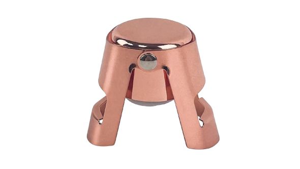 Beaumont Copper-Plated Champagne Stopper 3979