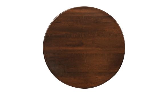 Everyday Round Laminate Table Top Walnut 600mm CZ845