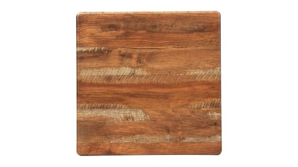 Everyday Square Laminate Table Top Planked Oak 700mm (2 Pack) CZ852