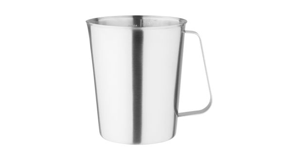Vogue Stainless Steel Measuring Jug 2ltr