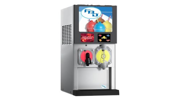 Blue Ice Fizzy Slush Machine 2x 3.7Ltr T180-MULTI