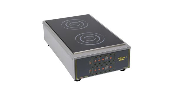 Roller Grill Countertop Double Zone Induction Hob PID700
