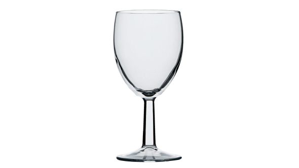 Utopia Saxon Wine Goblets 260ml CE Marked at 175ml (48 Pack) P44655-LCA175-B01048