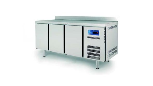 Coreco TGC-180-S 3 Door Preparation Counter Freezer, 399 Litres