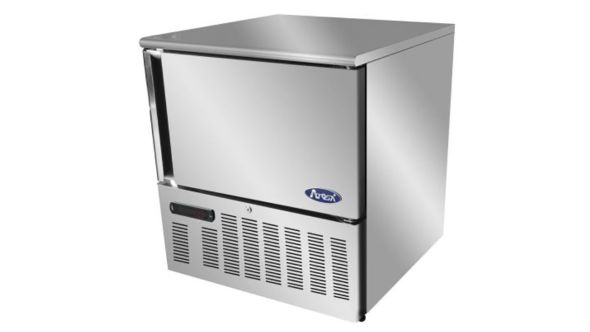 Atosa EBF05 5-Grid Stainless Steel Countertop Blast Chiller / Freezer, 25kg/15kg