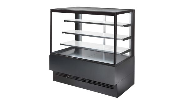 Sterling Pro EVO-K-90-BLACK-R290A Black Patisserie Counter, 900mm