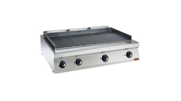 Diamond E17/GPLP3-HP Ribbed Electric Griddle Cooking Plate, 11.25kW