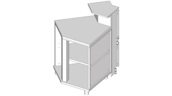 Diamond AB45X Neutral Angle - Open 45Â°, With Service Tablet