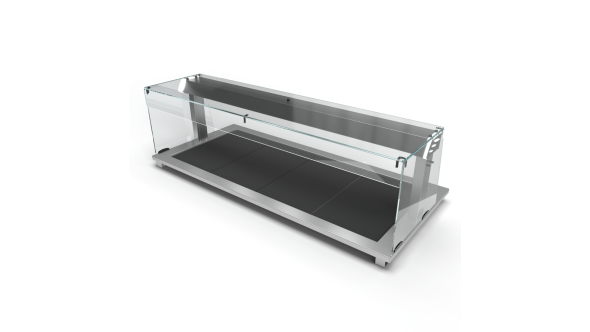 Moffat D4HTSL Drop-In Hot Top Model with Square Glass Open Front Gantry